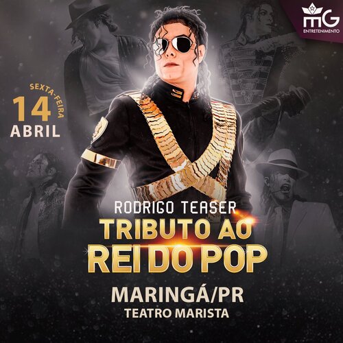 Rodrigo Teaser – Tributo Ao Rei Do Pop Em Maringá