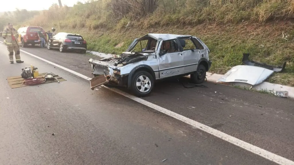 Idoso de 73 anos morre em acidente trágico na BR-376