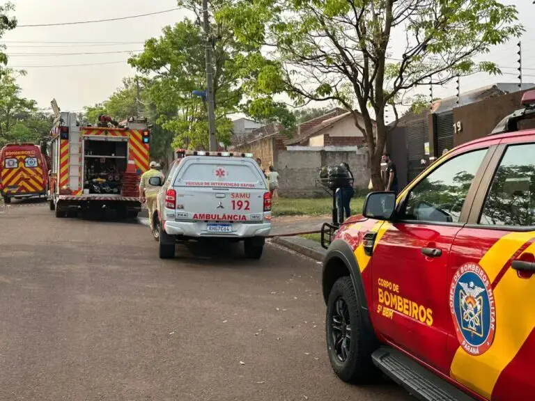 Mulher morre após incêndio em residência em Maringá